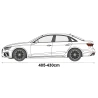 Pokrowiec przeciwgradowy 14mm Renault Clio II 1998-2010r sedan + pas - NAVA GROUP
