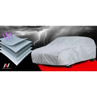 Pokrowiec przeciwgradowy 14mm Volvo V50 kombi + pas - NAVA GROUP