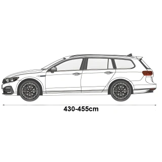Pokrowiec przeciwgradowy 14mm Renault Megane IV 2016-...r hatchback + pas - NAVA GROUP