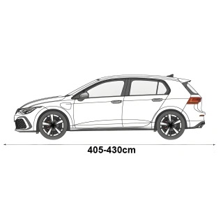 Pokrowiec przeciwgradowy 14mm Citroen DS4 + pas - NAVA GROUP