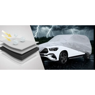 Pokrowiec przeciwgradowy 11mm L2 SUV 480-505cm + pas - NAVA GROUP