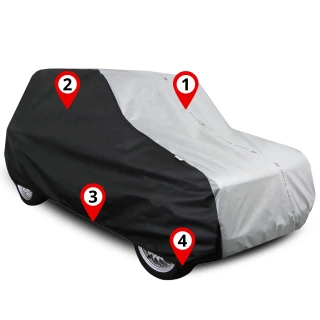 Pokrowiec na samochód Fiat 126p  practic - NAVA GROUP