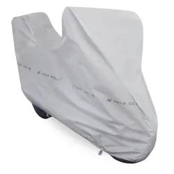 Pokrowiec na motor z kufrem m classic czarny - NAVA GROUP