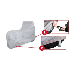 Pokrowiec na motor xl classic czarny - NAVA GROUP