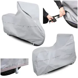 Pokrowiec na motor m classic czarny - NAVA GROUP