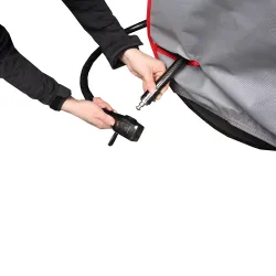 Pokrowiec na motor z kufrem M practic - NAVA GROUP