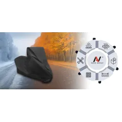 Pokrowiec na motor xl classic czarny - NAVA GROUP