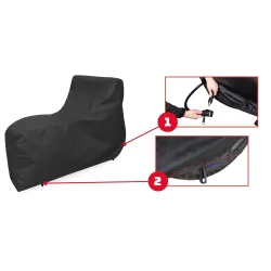 Pokrowiec na motor xl classic czarny - NAVA GROUP