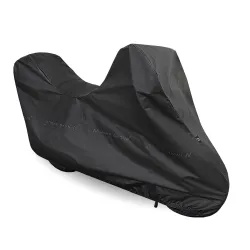 Pokrowiec na motor z kufrem xl classic czarny - NAVA GROUP