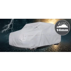 Pokrowiec przeciwgradowy 14mm S2 hatchback 355-380cm + pas - NAVA GROUP