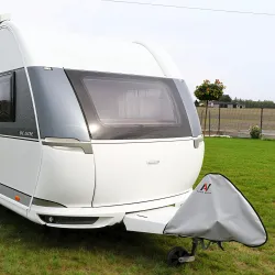 Pokrowiec na dyszel/zaczep poliestrowy szary - NAVA GROUP