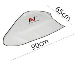 Pokrowiec na dyszel/zaczep poliestrowy szary - NAVA GROUP