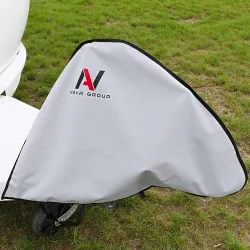 Pokrowiec na dyszel/zaczep poliestrowy szary - NAVA GROUP