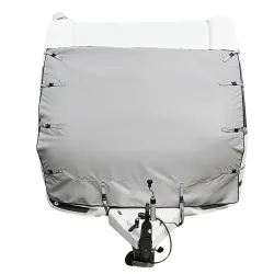 Mata ochronna na przód przyczepy kempingowej 220x180 pokrowiec holowniczy