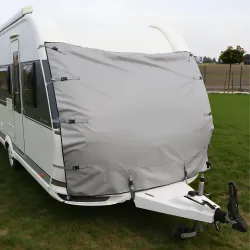 Mata ochronna na przód przyczepy kempingowej 220x180 pokrowiec holowniczy