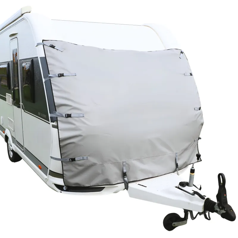 Mata ochronna na przód przyczepy kempingowej 240x180 pokrowiec holowniczy