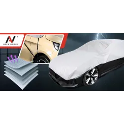 Pokrowiec Przeciwgradowy na Samochód Hatchback M Antygradowy Półpokrowiec