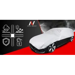 Pokrowiec Przeciwgradowy na Samochód Hatchback M Antygradowy Półpokrowiec