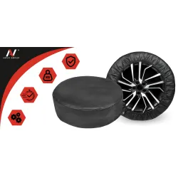 Pokrowiec na koło z gumą XXL sezonowe przechowywanie opony