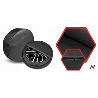 Pokrowiec na koło z zamkiem L sezonowe przechowywanie opony 61x19cm