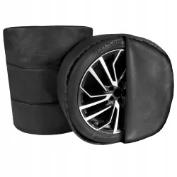 Pokrowce na koła samochodowe zestaw przechowywanie opony z zamkiem XXL