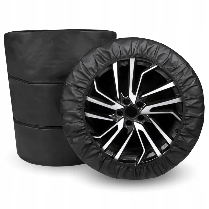 Pokrowce na koła samochodowe zestaw przechowywanie opony z gumą XL 65x23cm
