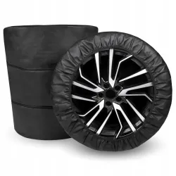 Pokrowce na koła samochodowe zestaw przechowywanie opony z gumą XXL 68x24cm