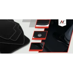 Dywaniki welurowe exclusive Lancia Delta III 2008-...r - NAVA GROUP