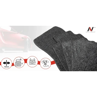 Dywaniki welurowe exclusive Peugeot 306 I 1993-1997r - NAVA GROUP