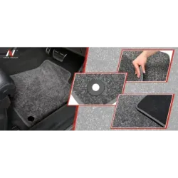 Dywaniki welurowe exclusive Audi A4 B6 2000-2006r - NAVA GROUP