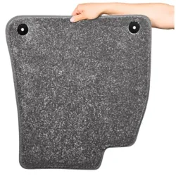 Dywaniki welurowe exclusive Audi A4 B6 2000-2006r - NAVA GROUP