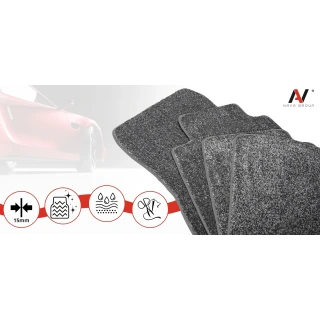 Dywaniki welurowe exclusive Mitsubishi Lancer IX 2007-2016r - NAVA GROUP