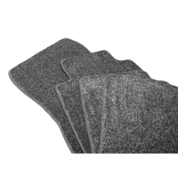 Dywaniki Samochodowe Welurowe Alfa Romeo Giulietta Nuova II 2010-...r Royal Komplet Szare