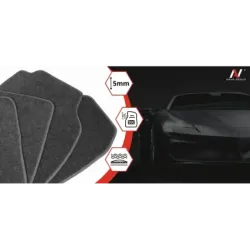 Dywaniki welurowe exclusive Audi A3 8L 1996-2003r - NAVA GROUP