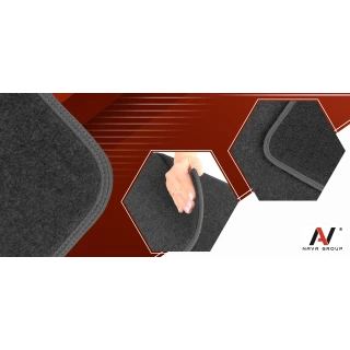 Dywaniki welurowe exclusive Renault Kadjar - NAVA GROUP