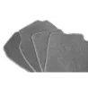 Dywaniki Samochodowe Welurowe Mitsubishi Outlander II 2006-2012r Practic  Komplet Szare