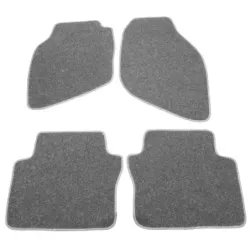 Dywaniki Samochodowe Welurowe Mitsubishi Outlander II 2006-2012r Practic  Komplet Szare