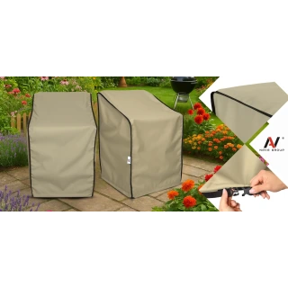 Pokrowiec na Krzesła Ogrodowe Wodoodporny Plandeka Fotel Krzesło 75x70x105 Mocny