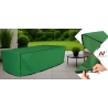 Pokrowiec na Meble Ogrodowe Stół Wodoodporny na Wymiar 270g/m2 Zielony Mocny