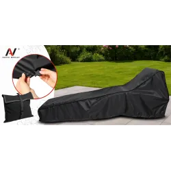 Pokrowiec Ochronny na Leżak Ogrodowy Wodoodporny UV 200x68x70 Plandeka