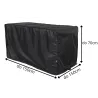Pokrowiec na Stół Ogrodowy Skrzynia Wodoodporny na Wymiar do 150cm Mocny
