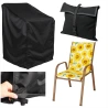 Pokrowiec na Krzesła Ogrodowe Wodoodporny Plandeka Fotel Krzesło 75x70x105 Mocny
