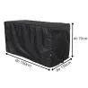 Pokrowiec na Stół Ogrodowy Skrzynia Wodoodporny na Wymiar do 100cm Mocny