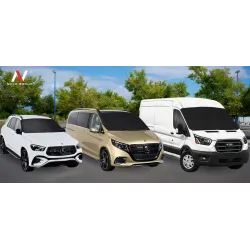 Mata antyszronowa na szybę przednią samochodu ochrona na zimę i lato czarna