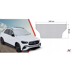 Osłona antyszronowa na szybę auta mata ochronna na zimę i lato całoroczna