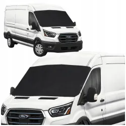 Mata antyszronowa na szybę przednią VAN BUS ochrona na zimę i lato czarna