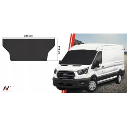 Mata antyszronowa na szybę przednią VAN BUS ochrona na zimę i lato czarna