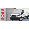 Antyszronowa mata osłona na szybę van bus lato/zima 235x110cm
