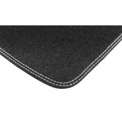 Dywaniki Samochodowe Welurowe Alfa Romeo Gulietta 2010-2018r Exclusive Komplet Grafitowe