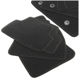 Dywaniki Samochodowe Welurowe Ford Focus II 2003-2011r Exclusive Komplet Grafitowe